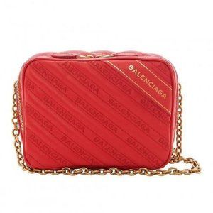 Authentic Balenciaga Red Chain Bag